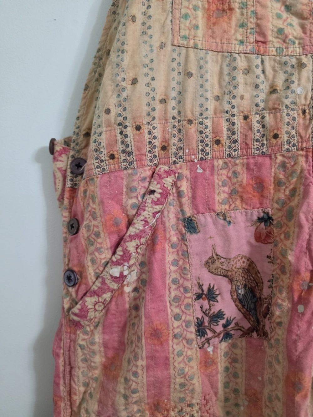 Magnolia Pearl Sunfaded Love Overalls One Size - Picture 3 of 14